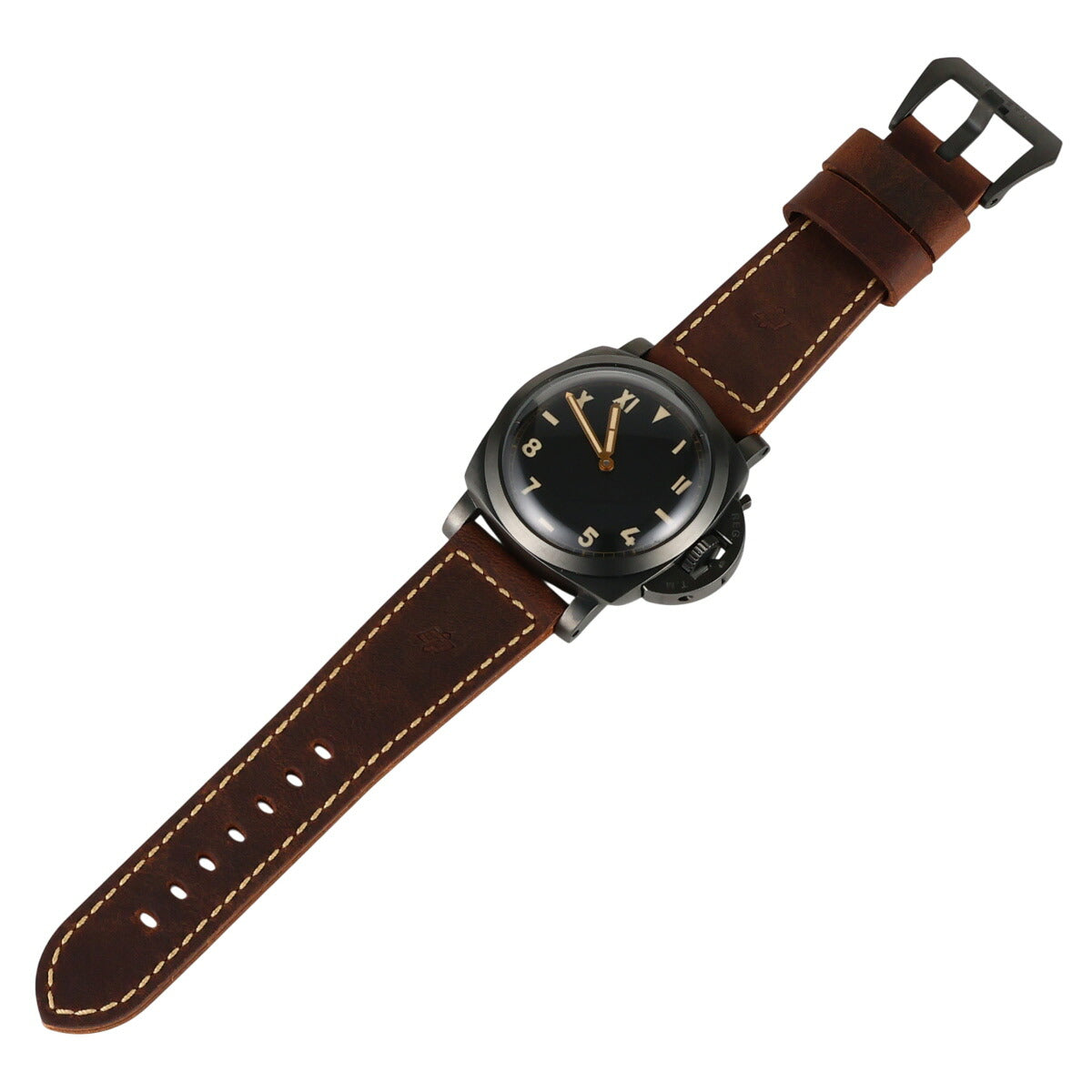 パネライ ルミノール1950 3DAYS チタニオ DLC メンズ 手巻き PAM00629 R番 箱・保付 J2282