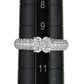 ポンテヴェキオ ダイヤモンド 0.70ct リング K18WG 10号 J2335