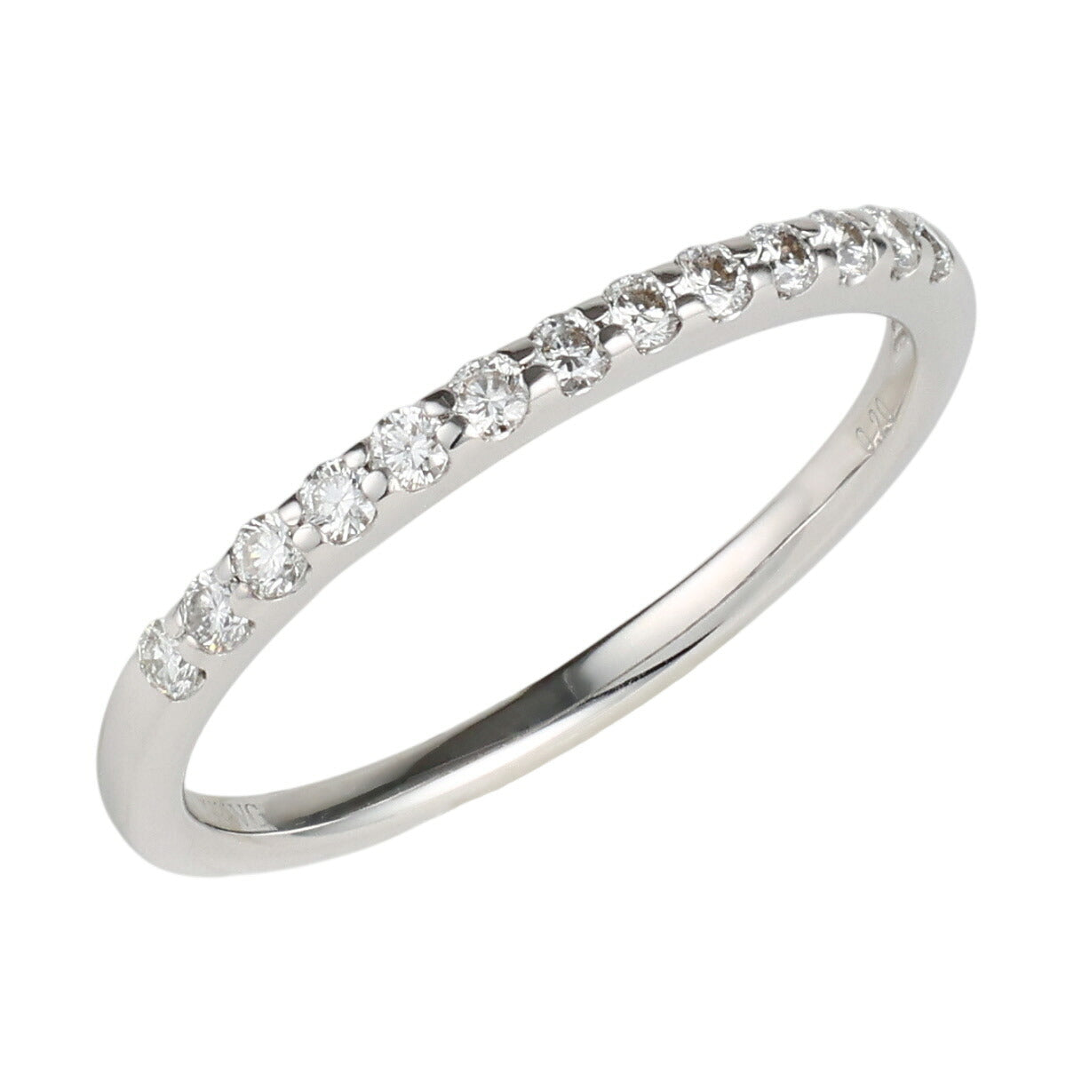 ダイヤモンド 0.20ct デザイン リング K18WG J2388