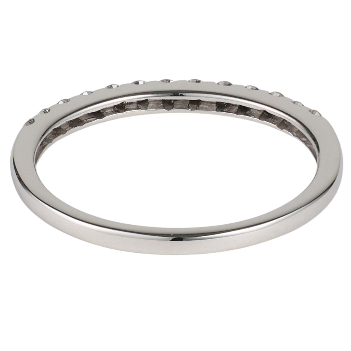 ダイヤモンド 0.20ct デザイン リング K18WG J2388